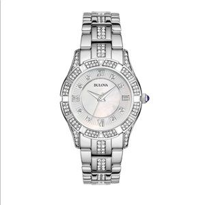 Bulova Crystal Watch -NEW! Never been worn